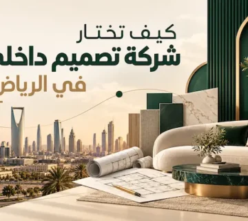 شركة تصميم داخلي في الرياض